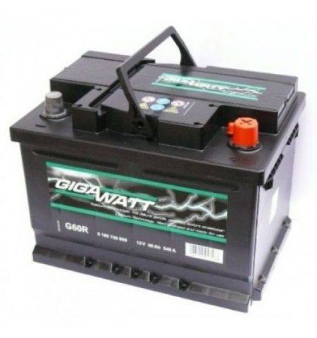 GIGAWATT Аккумулятор 60AH 540A(EN) клемы 0 (242x175x175) S4 004