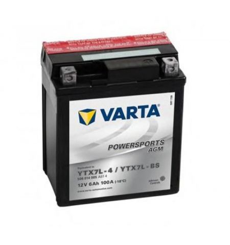 VARTA Аккумулятор 12V 14AH 210A(EN) клемы 1 (150x87x161) YTX16-BS AGM