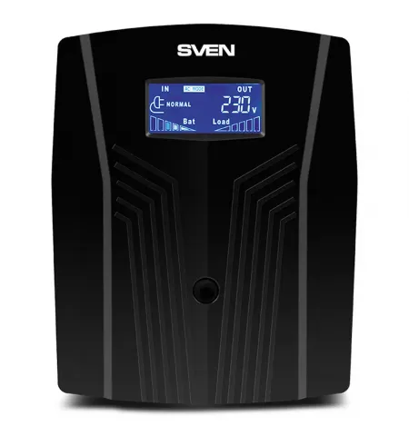 Источник бесперебойного питания SVEN Pro 1500 LCD, Линейно-интерактивный, 1500VA, Башня