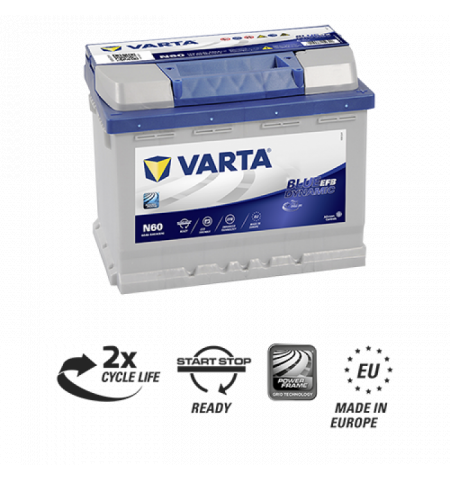 Аккумулятор Varta Blue Dynamic 70AH 760A(EN) клемы 0 (278x175x190) S6 008 EFB