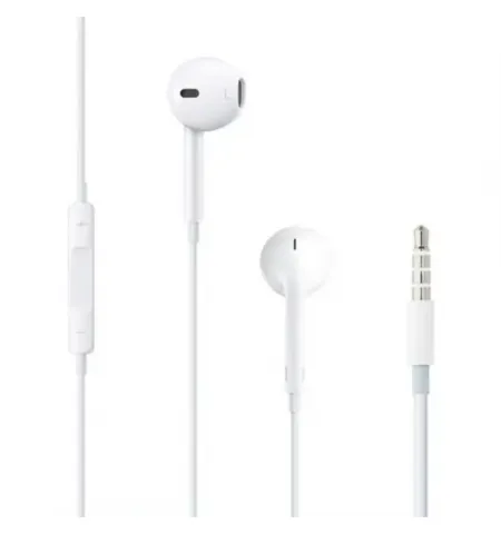 Гарнитура для мобильных телефонов Apple EarPods, Проводной аналоговый, Белый