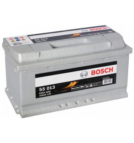 Аккумулятор BOSCH Silver Plus 100AH 830A(EN) клемы 0 (353x175x190) S5 013