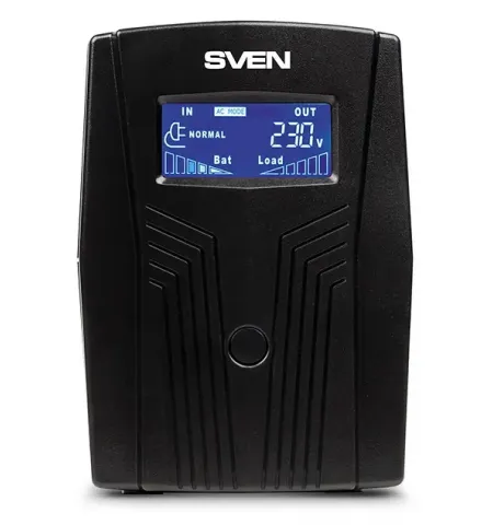 Источник бесперебойного питания SVEN Pro  50 LCD, Линейно-интерактивный, 650VA, Башня