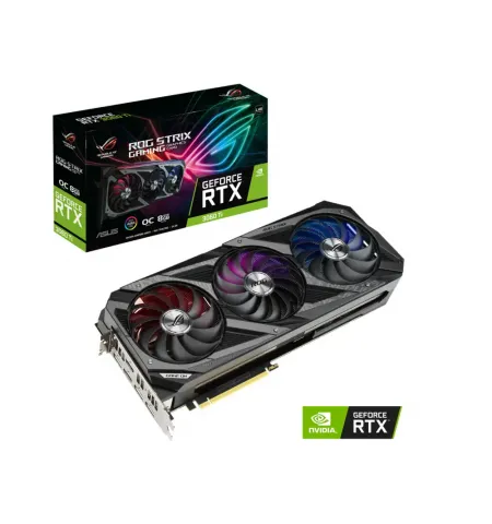 Placa Video ASUS ROG-STRIX-RTX3060TI-O8G-V2-GAMING,  8GB GDDR6 256bit