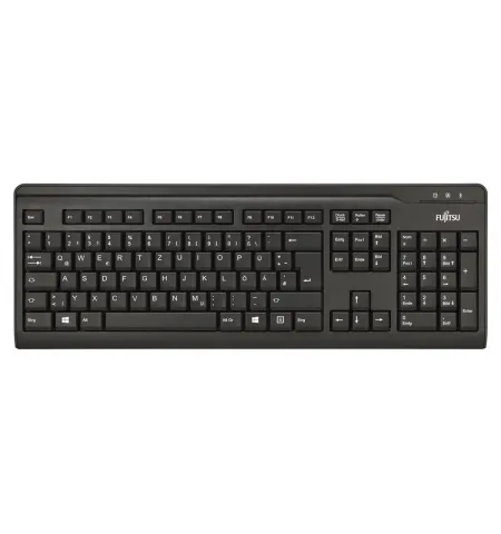 Клавиатура Fujitsu KB410, Проводное, Чёрный