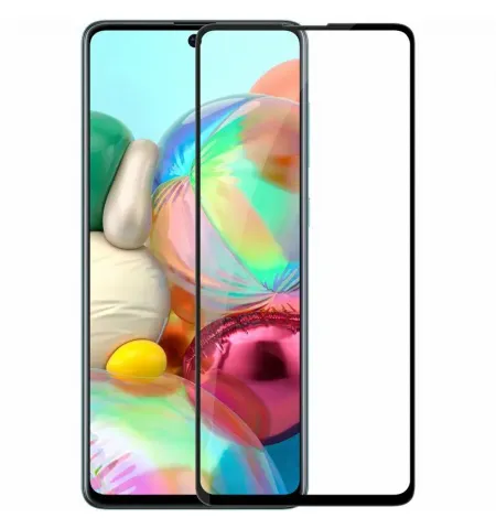 Защитное стекло Nillkin Galaxy A71/Note 10 Lite/M51 - 3D CP+Max -Tmp.Glass, Чёрный