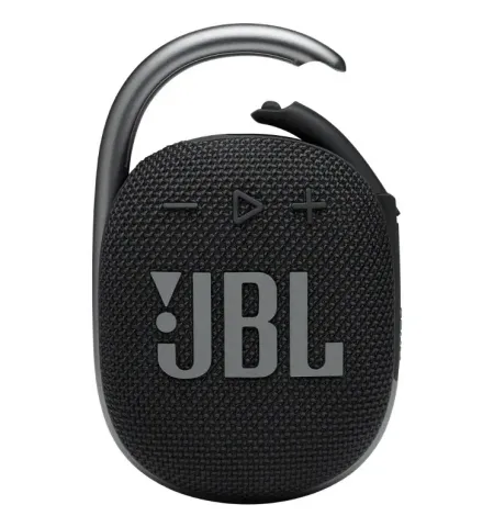 Портативная колонка JBL Clip 4, Чёрный