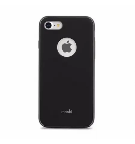 Husa QUMO iGlaze - iPhone 8/7/SE 2020, Negru