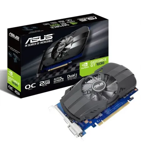 Видеокарта ASUS PH-GT1030-O2G,  2ГБ GDDR5 64бит