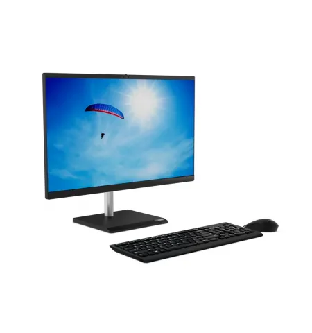 Computer All-in-One Lenovo V50a 24IMB, 23,8", Intel Core i5-10400T, 8GB/256GB, Fara SO, Negru