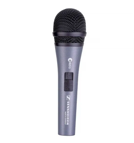 Караоке микрофон Sennheiser E 825-S, Проводной аналоговый, Серый