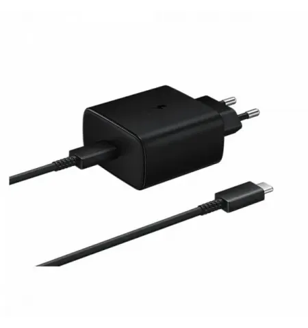 Зарядное устройство Samsung Fast Travel Charger EP-TA845, 45Вт, Чёрный