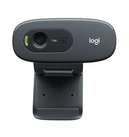 Camera Web Logitech C270, HD 720p, Gri