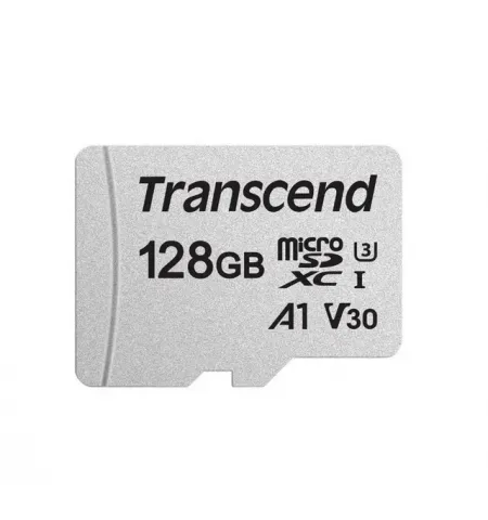 Карта памяти Transcend MicroSDXC Class 10, 128Гб (TS128GUSD300S)