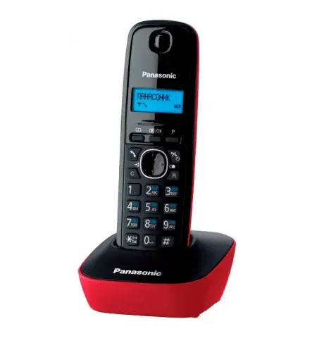 Telefon DECT Panasonic KX-TG1611, Rosu