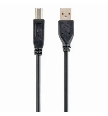 Cablu de comunicatie Cablexpert CCP-USB2-AMBM-10, USB Type-A/USB Type-B, 3m, Negru