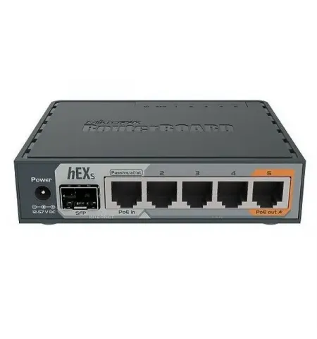 Маршрутизатор MikroTik hEX S, Чёрный