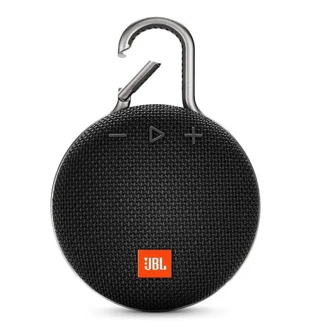 Boxa portabila JBL Clip 3, Negru