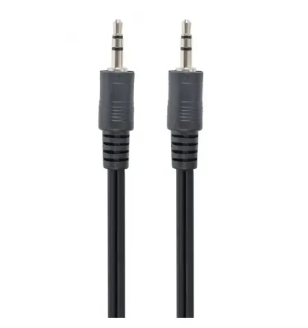 Аудиокабель Cablexpert CCA-404, 3.5mm 3-pin (M) - 3.5mm 3-pin (M), 1,2м, Чёрный