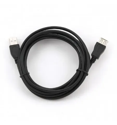 Cablu prelungitor Cablexpert CCP-USB2-AMAF-10, USB Type-A (M)/USB Type-A (F), 3m, Negru