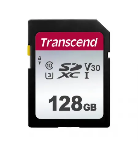 Card de Memorie Transcend SDXC Class 10, 128GB (TS128GSDC300S)