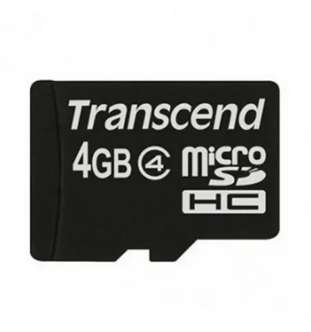 Карта памяти Transcend microSDHC Class 4, 4Гб (TS4GUSDC4)
