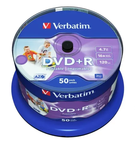 DVD Verbatim VDP1650+, 50buc, Cake