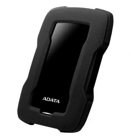 Внешний портативный жесткий диск ADATA HD330,  2 TB, Чёрный (AHD330-2TU31-CBK)