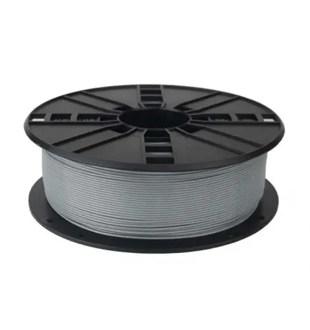 Filament pentru imprimanta 3D Gembird 3DP-PLA1.75-01-GR, PLA, Gri, 1.75 mm, 1 kg