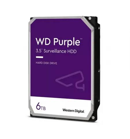 Unitate HDD Western Digital WD Purple, 3.5", 6 TB