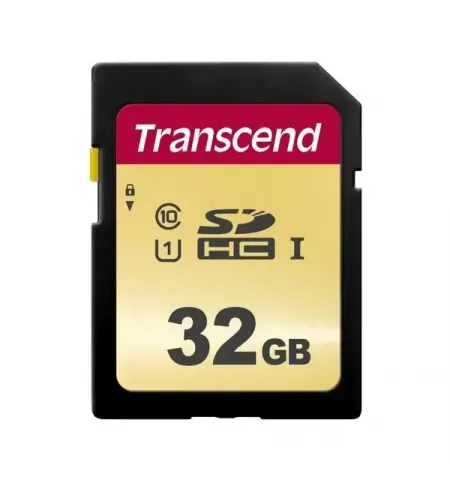 Card de Memorie Transcend SDHC Class 10, 32GB (TS32GSDC500S)