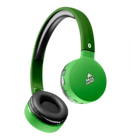 Наушники для домашнего развлечения Cellularline Music Sound, Bluetooth, Зелёный