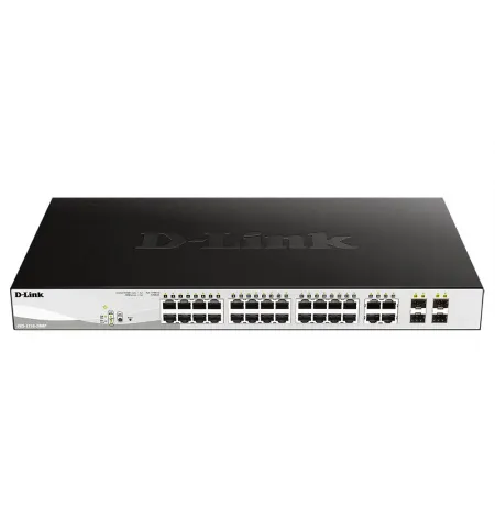 Comutator PoE D-Link DGS-1210-28MP, 24x IEEE 802.3af/at