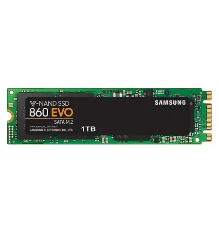Накопитель SSD Samsung 860 EVO  MZ-N6E1T0, 1000Гб, MZ-N6E1T0BW