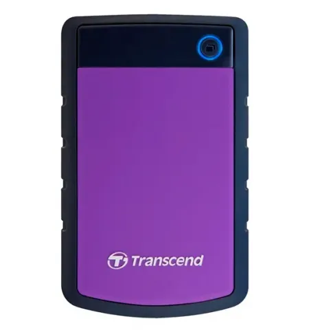 Внешний портативный жесткий диск Transcend StoreJet 25H3P, 2 ТБ, Purple (TS2TSJ25H3P)