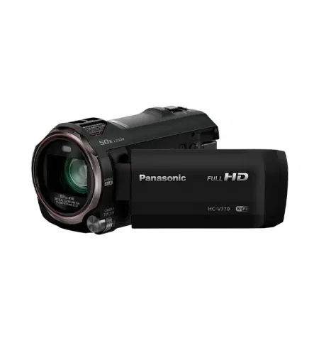 Camera video portabila Panasonic HC-V770EE-K, Negru