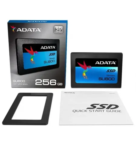 Накопитель SSD ADATA Ultimate SU800, 256Гб, ASU800SS-256GT-C