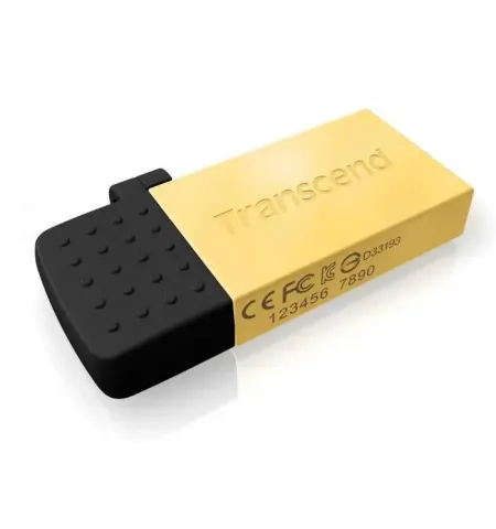 USB Flash накопитель Transcend JetFlash 380, 8Гб, Золотой