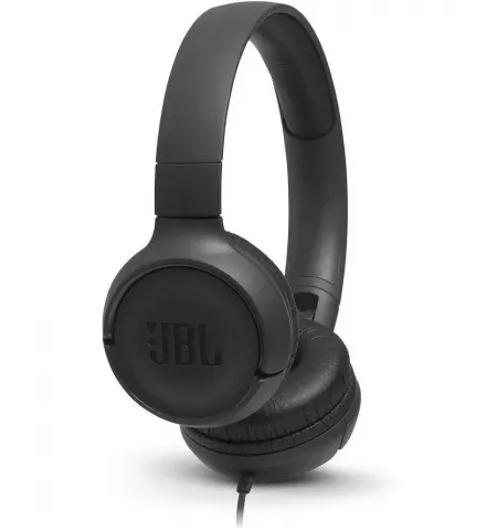 Наушники для домашнего развлечения JBL Tune 500, Проводной аналоговый, Чёрный