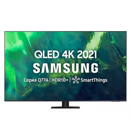85" LED SMART TV Samsung QE85Q77AAUXUA, 3840x2160 4K UHD, Tizen, Negru