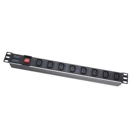 19 1U IEC type, PDU-IE0018, 8 ports, 16A, 1.8M, APC Electronic