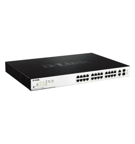 PoE коммутатор D-Link DGS-1100-26MPP, 24x IEEE 802.3af/at