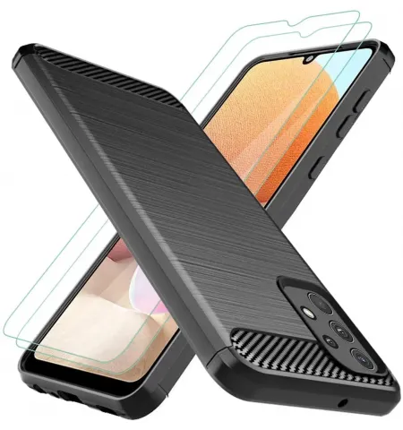 Husa tip carte Cellularline Book Case 3 - Galaxy A32 4G, Negru