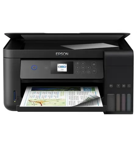 Струйный МФУ Epson L4160, Чёрный