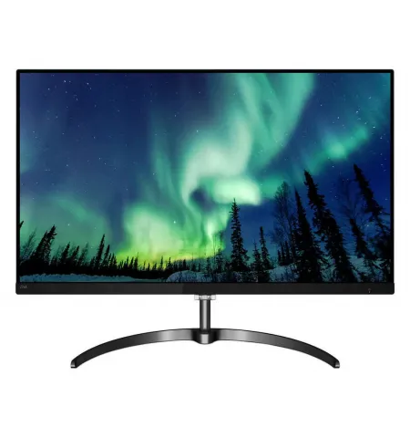 27" Стильный Монитор PHILIPS 276E8VJSB, IPS 3840x2160 4K-UHD, Чёрный