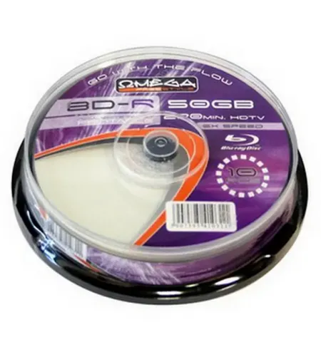 Blu-Ray Omega OMBDRDLP6C10 , 44091, 10buc, Cake