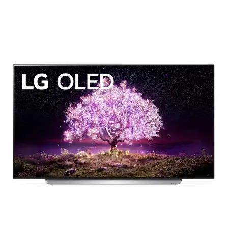 77" OLED SMART TV LG OLED77C1RLA, 3840x2160 4K UHD, webOS, Alb