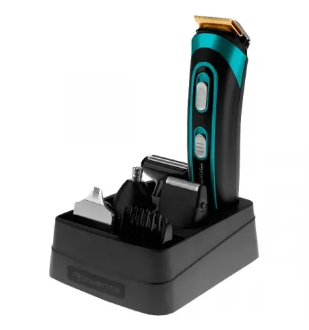 Trimmer pentru barbati Rowenta 7-in-1 Trimmer TN9130F1, Negru | Albastru