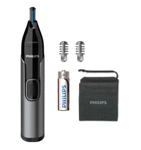 Trimmer pentru barbati Philips Series 3000 NT3650/16, Negru | Gri