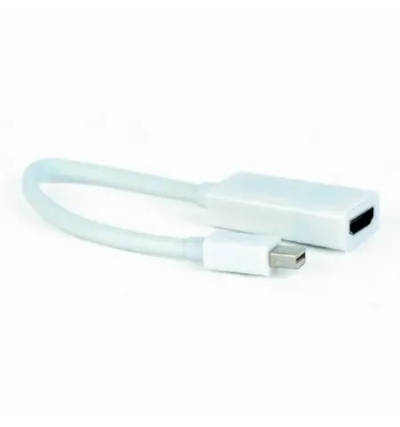 Adaptor Video Cablexpert A-mDPM-HDMIF-02-W, MiniDP (M) - HDMI (F), 0,15m, Alb